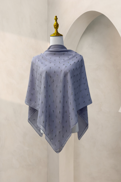 BAWAL ASLI JAPANESE COTTON (CORNFLAKES) FOSSIL GREY